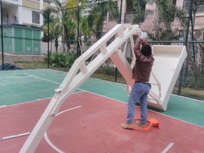 安裝戶外運動健身器材