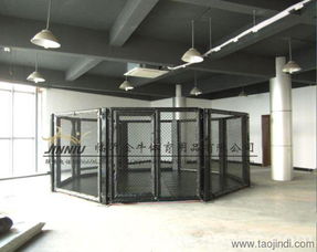 金牛專業mma比賽用拳擊擂臺八角格斗籠廠家批發